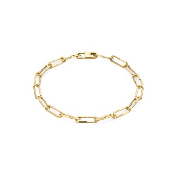 Gucci Link to Love Gold Bracelet YBA744562002 - Size L