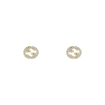 Gucci Interlocking Gold Earrings YBD729408003