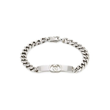 Gucci Interlocking Chain Bracelet 18cm YBA 85397800 118