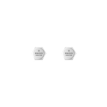 Gucci Trademark Sterling Silver Stud Earrings YBD779171002