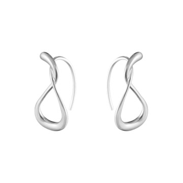 Georg Jensen Mercy Silver Drop Earrings 20001403
