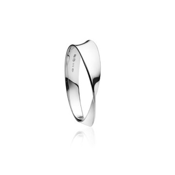 Georg Jensen Mobius Sterling Silver Bangle 3530113