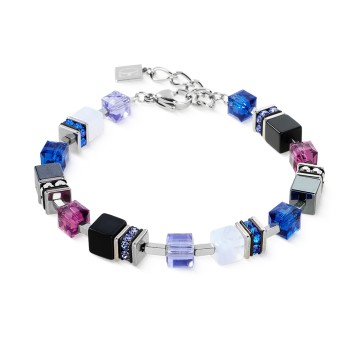 Coeur De Lion GeoCUBE® Precious Blue Moon Statement Bracelet 3039300708