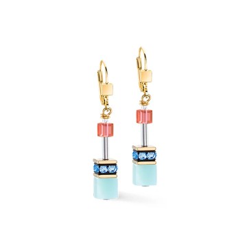 Coeur De Lion GeoCUBE® Iconic Precious Rainbow Earrings 4905201520