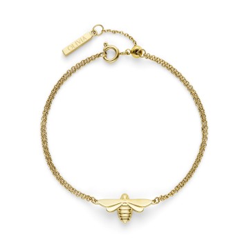 Olivia Burton Signature Honey Bee Gold Plated Bracelet 24100477