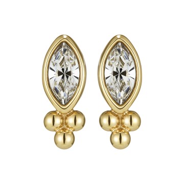 Olivia Burton Classic Dainty Gold Plated Stud Earrings 24100286
