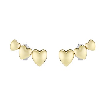 Olivia Burton Classic Mini Heart Gold Plated Stud Earrings 24100463 