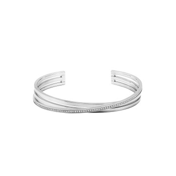 BOSS Saya Ladies Bangle 1580284 Steel and Cubic Zirconia