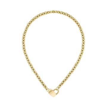 BOSS Dinya Gold Plated Heart Necklace 1580417