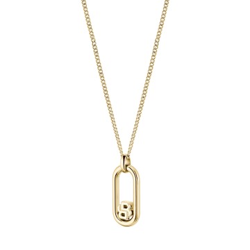 BOSS Double B Monogram Pendant Necklace 1580627