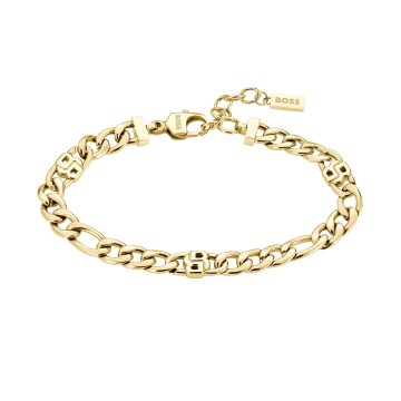 BOSS Gold-Tone Double B Bracelet 1580635