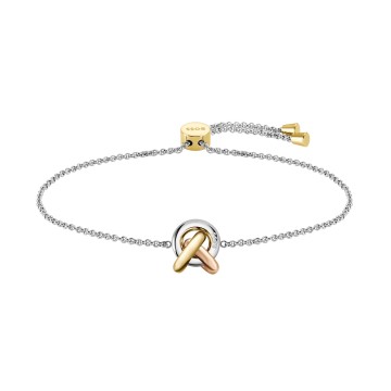 BOSS Harmonie Three Colour Circle Link Toggle Bracelet 1580772