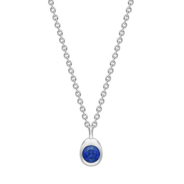 Fabergé Colours of Love Cosmic Curve Blue Sapphire Pendant 2459PE3862