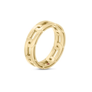 Navarra Yellow Gold Ring 