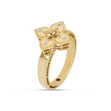 Roberto Coin Venetian Princess 18ct Yellow Gold Diamond Ladies Ring ADR777RI2952 Y