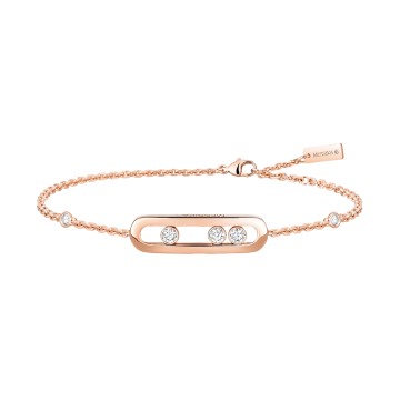 Messika Baby Move Rose Gold Diamond Bracelet 04324-PG