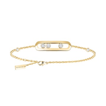 Messika Baby Move Yellow Gold Diamond Bracelet 04324-YG