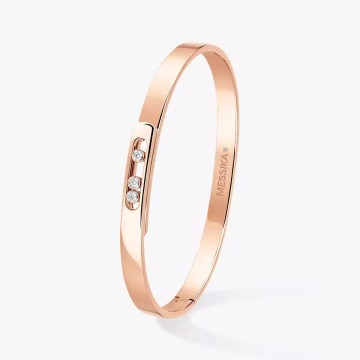 Messika Move Noa PM Rose Gold 0.11ct Diamond Bangle 10092-RG