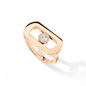 Messika So Move 18ct Rose Gold Diamond Ring 12936-RG