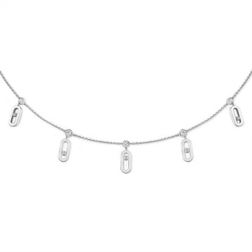 Messika Move Uno 0.2ct Drop Choker Necklace 14588-WG
