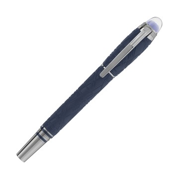 Montblanc Starwalker SpaceBlue Precious Resin Fountain Pen MB130211 - Medium Nib
