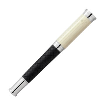 Montblanc Writers Edition Homage to Robert Louis Stevenson Limited Edition Black Fountain Pen MB129417 - Medium Nib