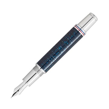 Montblanc Great Characters Homage to The Great Gatsby Special Edition Blue Fountain Pen MB130657