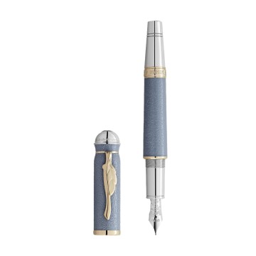 Montblanc Writers Edition Homage to Johann Wolfgang Von Goethe Limited Edition Blue Fountain Pen 131436