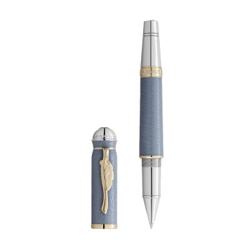 Montblanc Writers Edition Homage to Johann Wolfgang Von Goethe Limited Edition Blue Rollerball Pen 131438