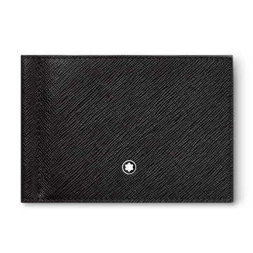 Montblanc Sartorial Black Wallet Money Clip 130316 