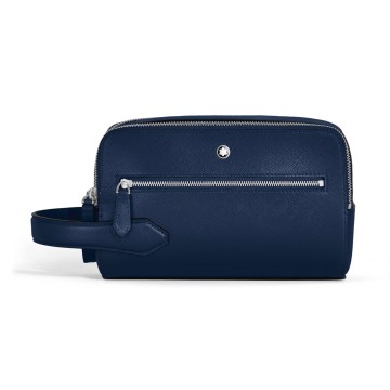 Montblanc Sartorial Blue Leather Travel Washbag MB198867
