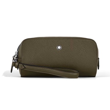 Montblanc Small Toiletry Clutch Bag in Sartorial Leather MB221570