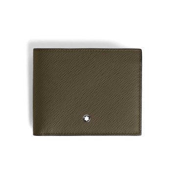 Montblanc Wallet 6cc In Sartorial Leather MB221362