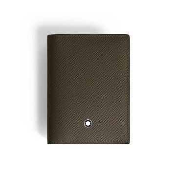 Montblanc Card Holder 4cc In Sartorial Leather MB221346