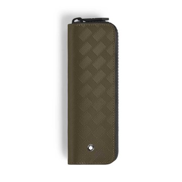 Montblanc 1-Pen Case With Zip In Extreme Leather MB221450
