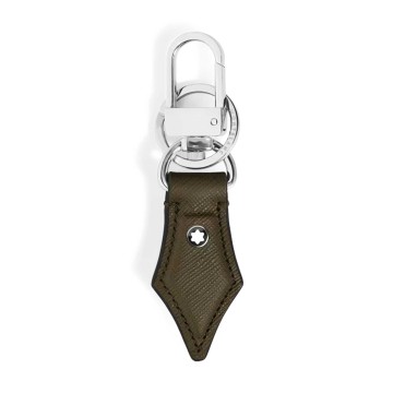 MontBlanc Khaki Nib Key Holder in Sartorial Leather MB221326