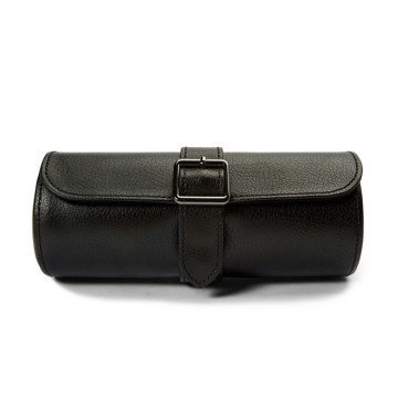 Wolf British Racing Black Triple Watch Roll 792902