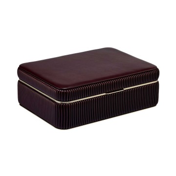 Wolf Bella Bordeaux Medium Jewellery Box 781026