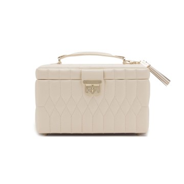 Wolf Caroline Medium Ivory Jewellery Case 329753