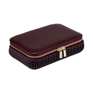 Wolf Bella Bordeaux Zip Travel Case 781326