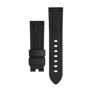 Panerai Black Rubber 22/20mm Strap MXE0JLP4