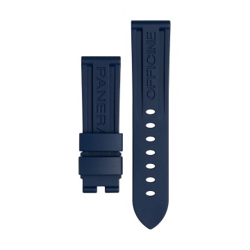 Panerai Dark Blue 24/22mm Rubber Strap MXE07XDG