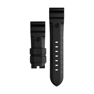 Panerai Black Rubber 24/22mm Strap MXE0L6VS
