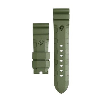 Panerai Green Rubber 26/22mm Strap MXE07XD4