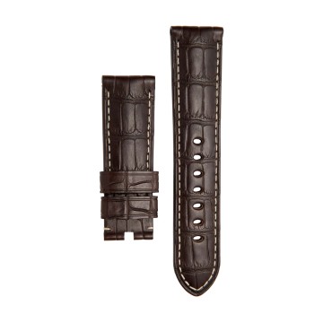 Panerai Dark Brown Alligator 24/18mm Strap MXE0KSS2