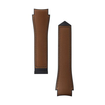 TAG Heuer 45mm Brown Bi-Material Strap FT6281