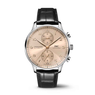 IWC Schaffhausen Portugieser Chronograph 42mm Watch IW371624