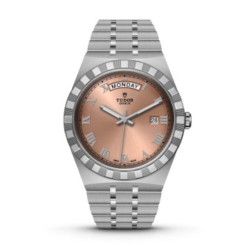 TUDOR Royal Pink Dial 41mm Mens Watch M28600-0009
