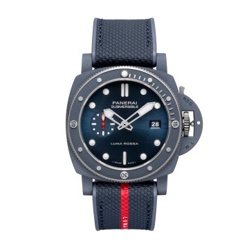 Panerai Submersible Quaranta Quattro Luna Rossa Ti-Ceramitech™ 44mm Men's Watch PAM01466