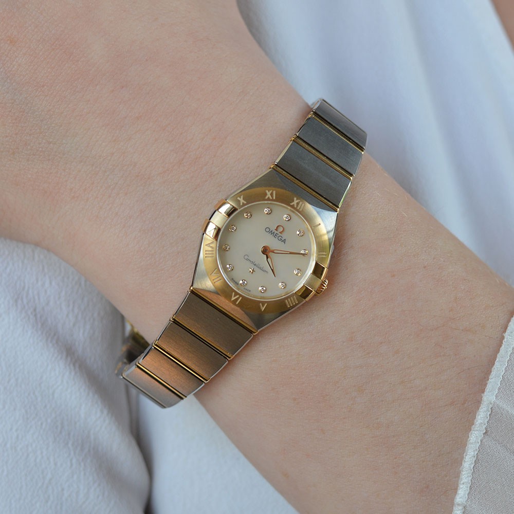 OMEGA Constellation Manhattan Quartz 25mm Ladies Watch 131.20.25.60.55.002